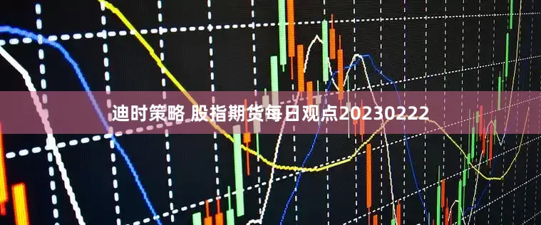 迪时策略 股指期货每日观点20230222